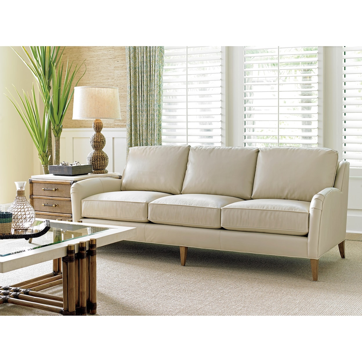 Tommy Bahama Home Twin Palms Coconut Grove Sofa