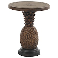 Sienna Pineapple Table with Weatherstone Table Top