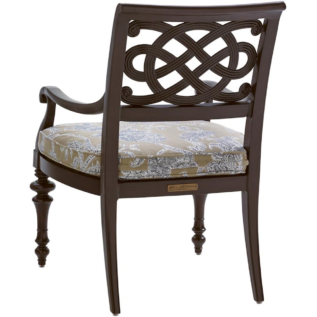 Tommy Bahama Outdoor Living Black Sands Outdoor Dining Arm Chair