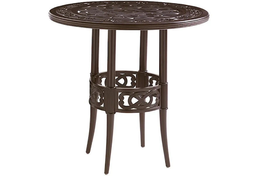 Black Sands Outdoor High/ Low Bistro Bar Table by Tommy Bahama Outdoor Living at Z & R Furniture