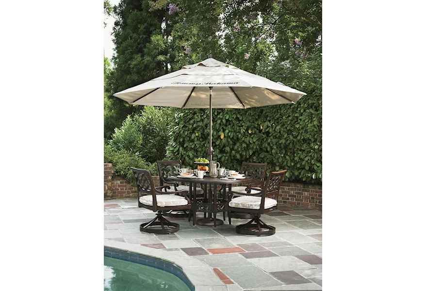 Black Sands Outdoor Dining Set by Tommy Bahama Outdoor Living at Howell Furniture