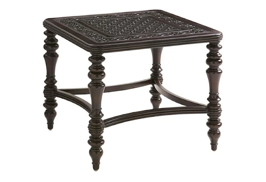 Black Sands Outdoor Square End Table by Tommy Bahama Outdoor Living at Johnny Janosik