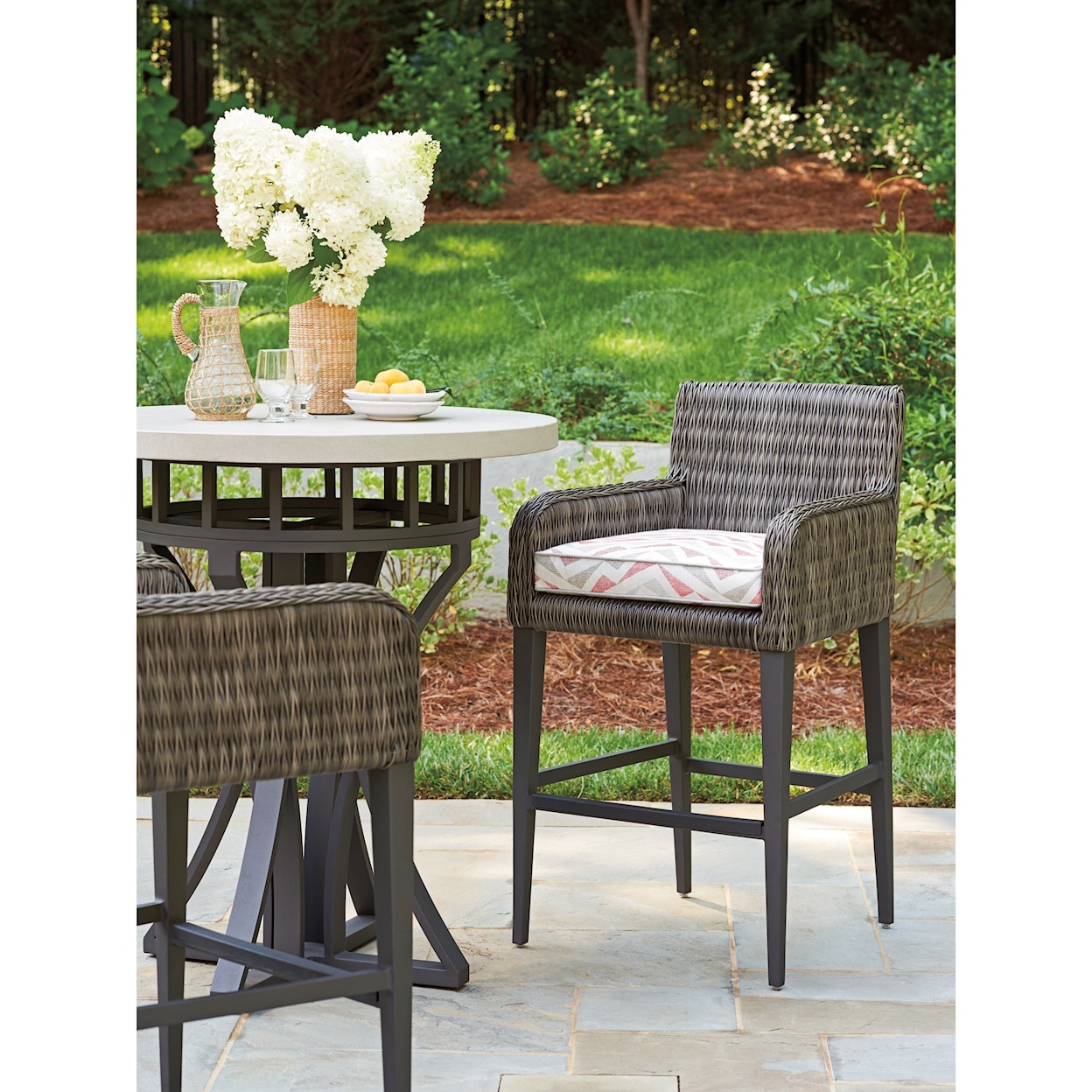 Tommy Bahama Outdoor Living Cypress Point Ocean Terrace Outdoor Bar Stool