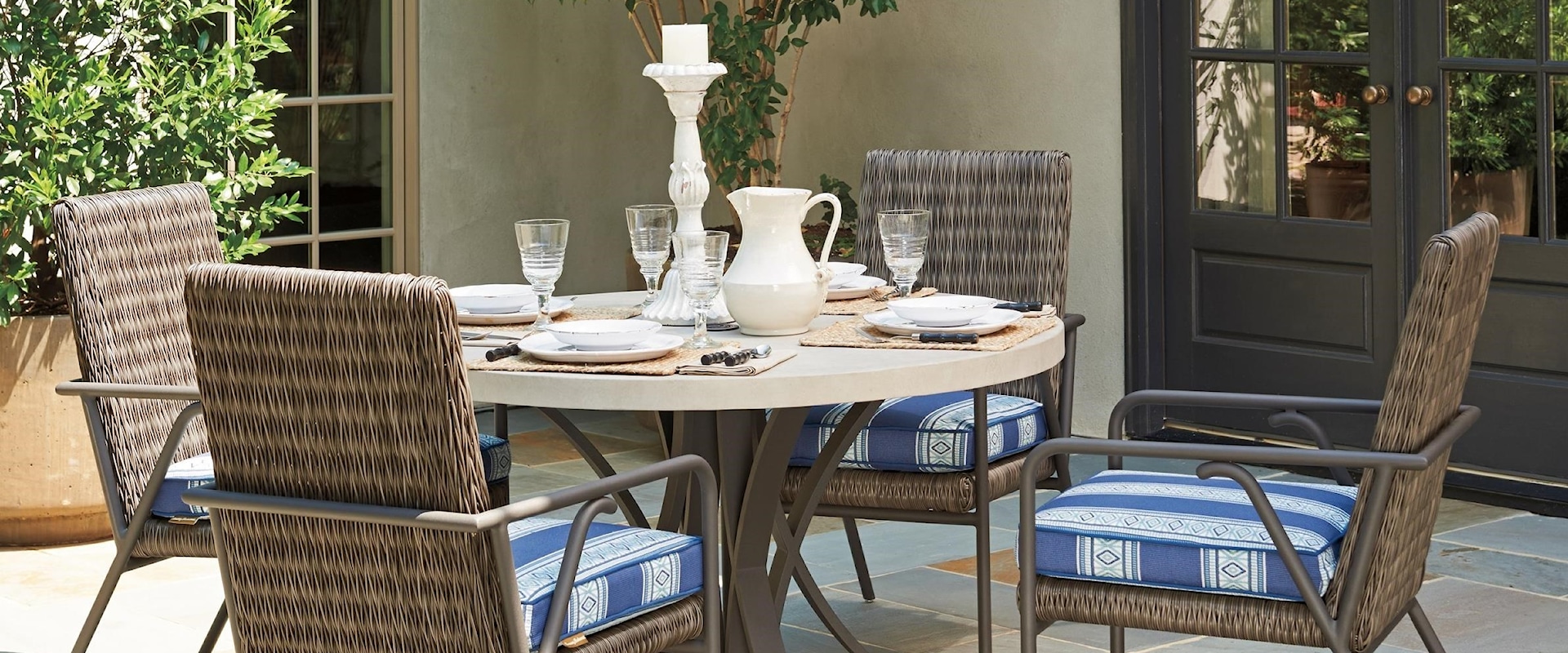 5 Pc Outdoor Dining Set