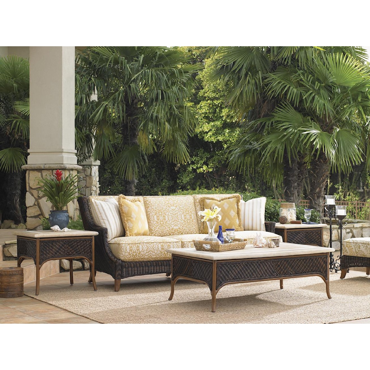 Tommy Bahama Outdoor Living Island Estate Lanai Outdoor Accent Table
