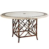 Tommy Bahama Outdoor Living Island Estate Veranda Outdoor Stone Round Dining Table