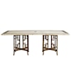 Tommy Bahama Outdoor Living Island Estate Veranda Outdoor Stone Rectangular Dining Table