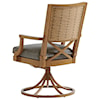 Tommy Bahama Outdoor Living Los Altos Valley View Swivel Rocker Dining Chair