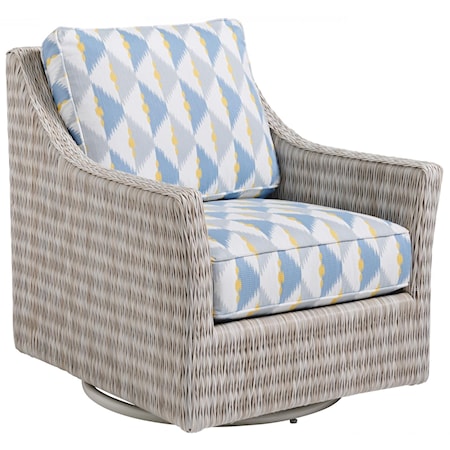 Swivel Glider Chair Cushion Set