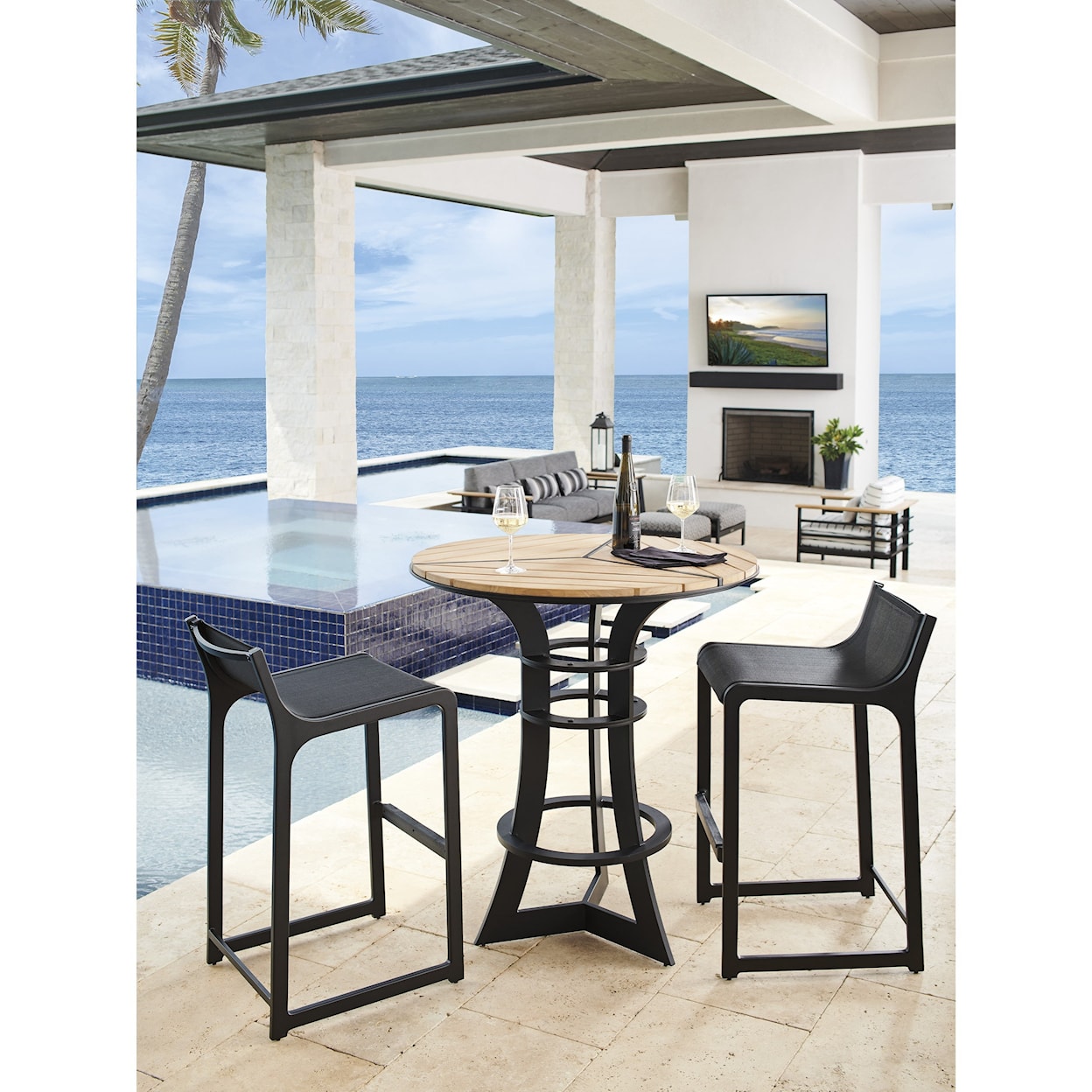 Tommy Bahama Outdoor Living South Beach Bistro Table