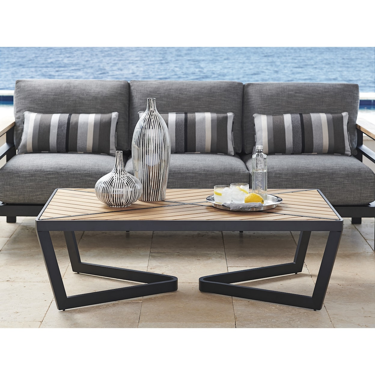Tommy Bahama Outdoor Living South Beach Rectangular Cocktail Table
