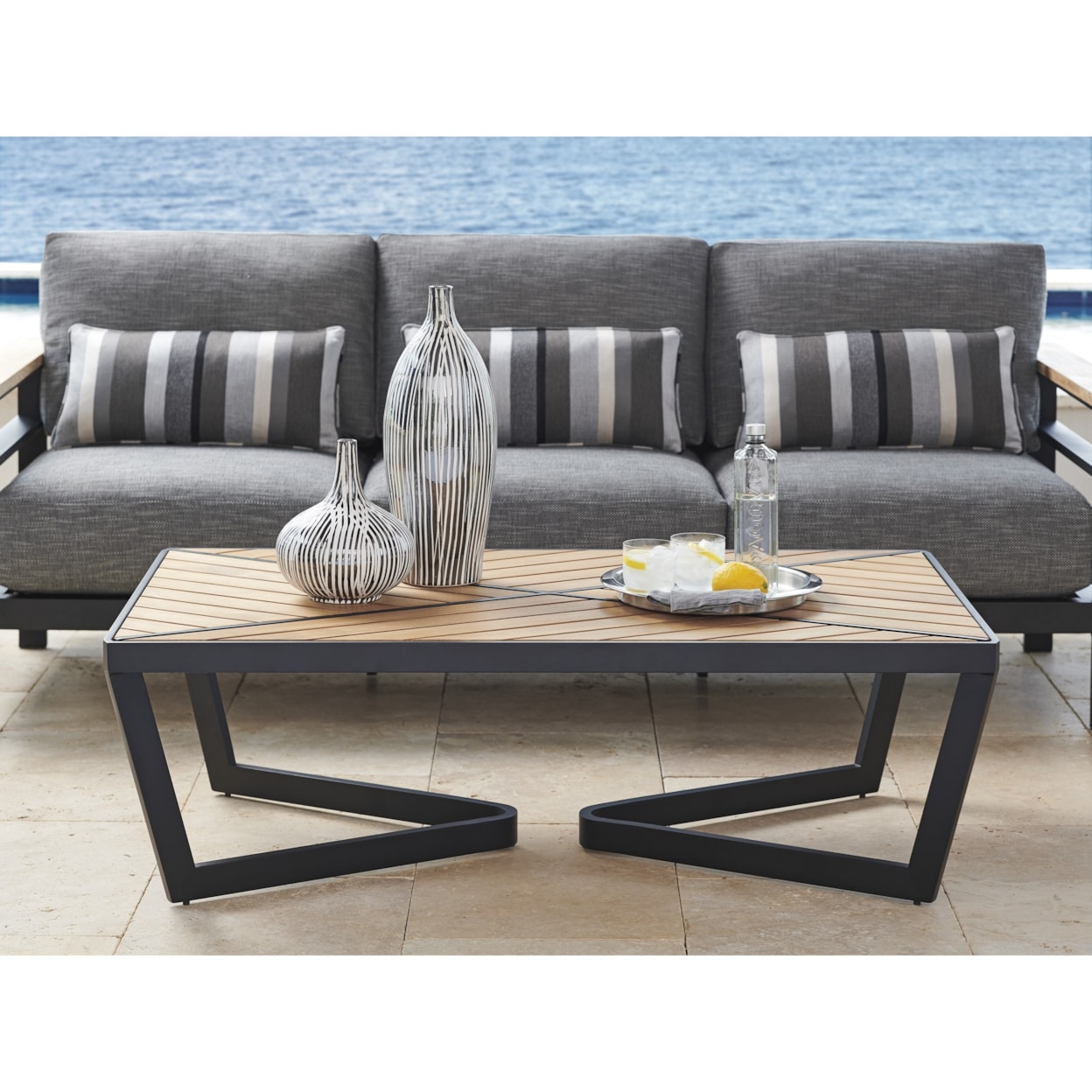 Tommy Bahama Outdoor Living South Beach Rectangular Cocktail Table