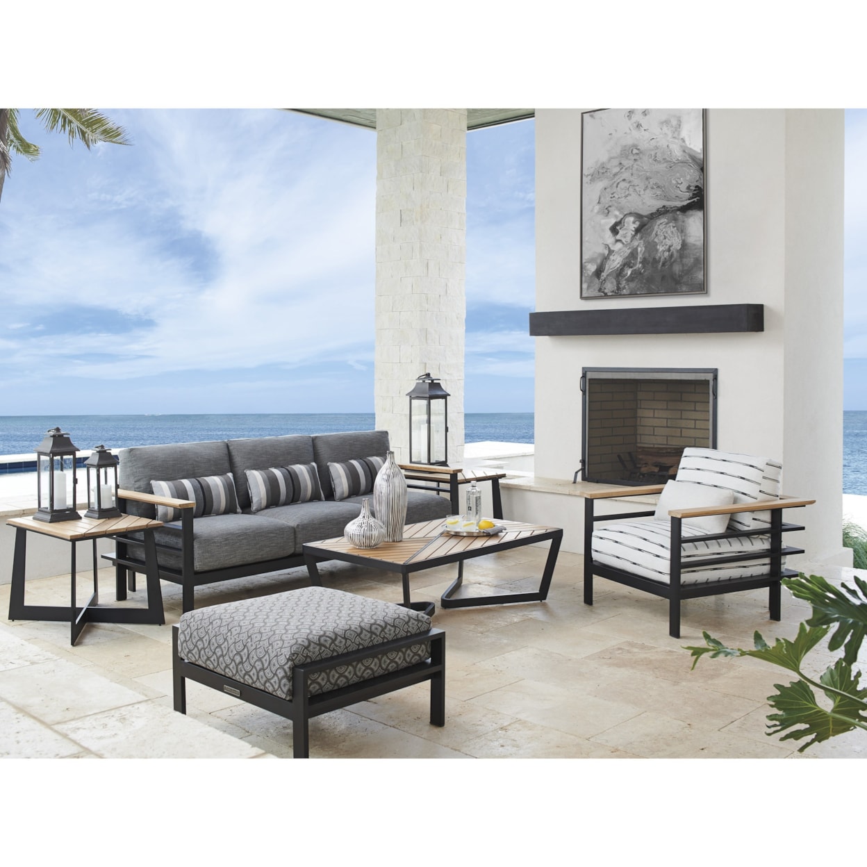 Tommy Bahama Outdoor Living South Beach Rectangular Cocktail Table