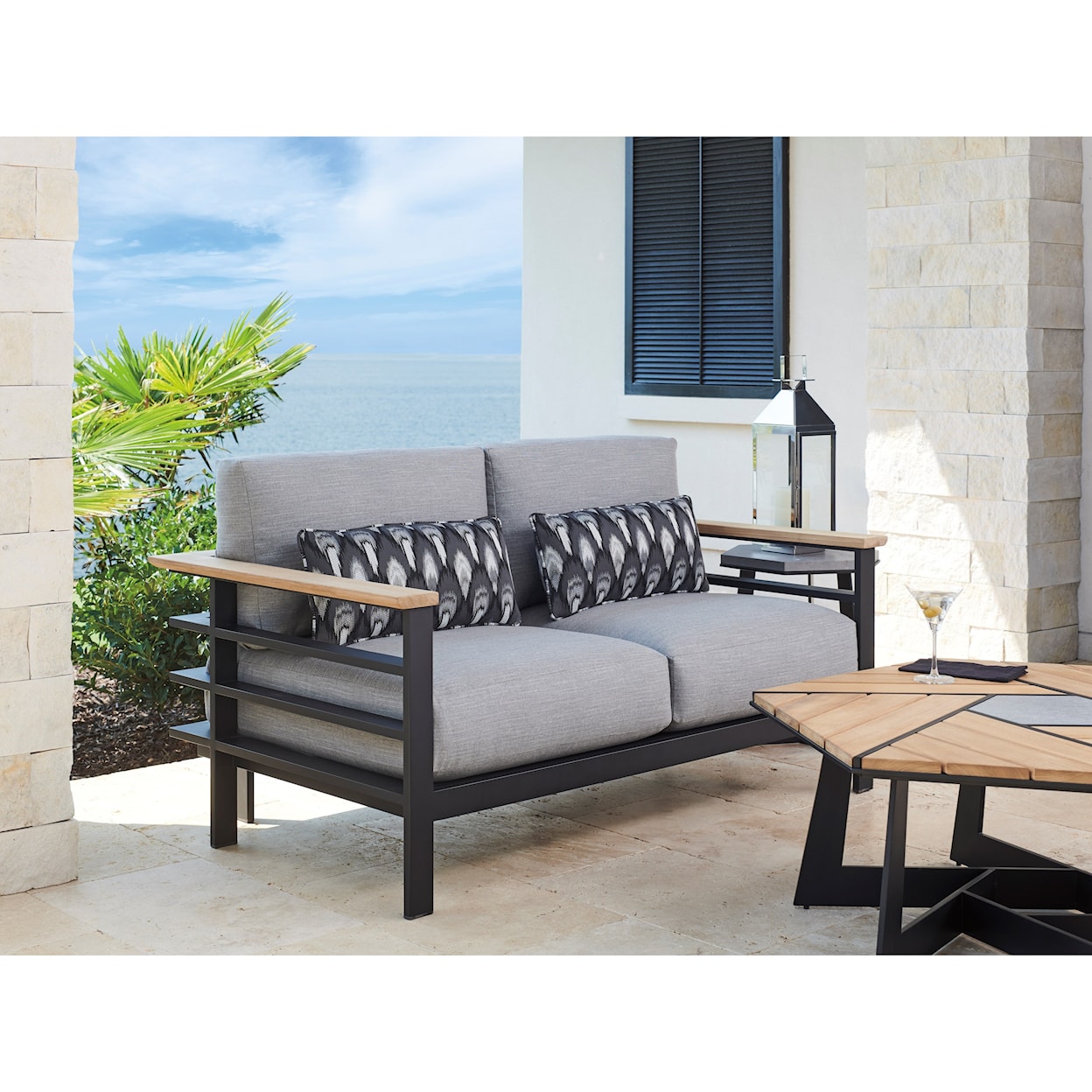 Tommy Bahama Outdoor Living South Beach Loveseat