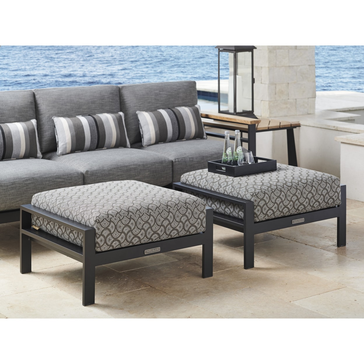 Tommy Bahama Outdoor Living South Beach Ottoman