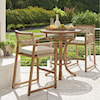 Tommy Bahama Outdoor Living St Tropez 3-Piece Outdoor Bistro Set w/ Bar Stools