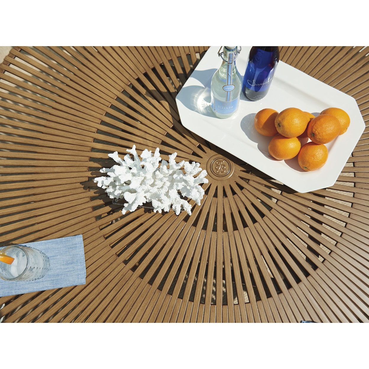 Tommy Bahama Outdoor Living St Tropez Round Dining Table