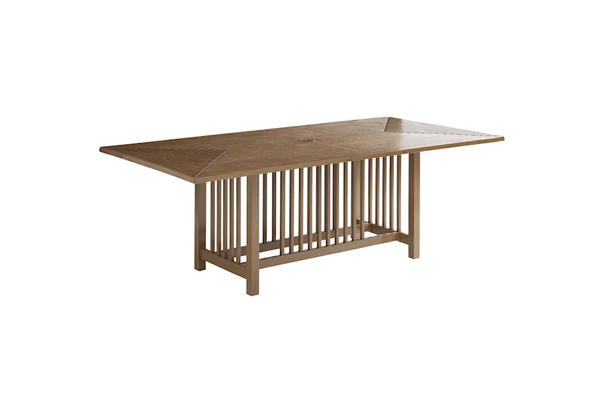 St Tropez Rectangular Dining Table by Tommy Bahama Outdoor Living at Baer's Furniture