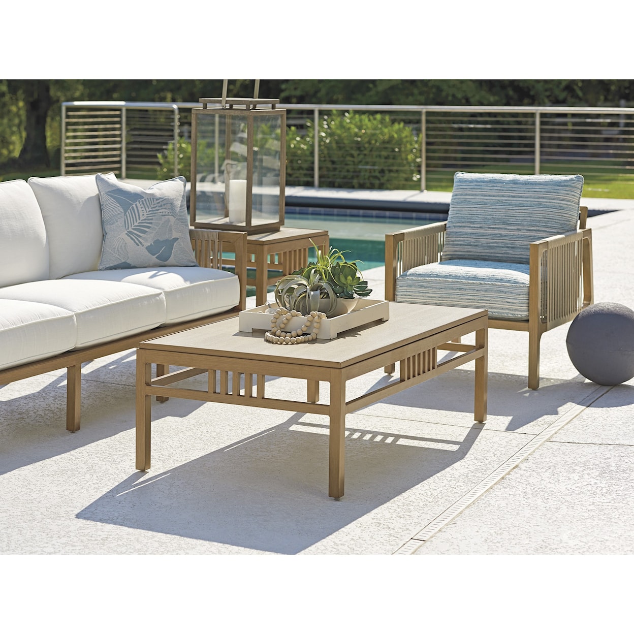 Tommy Bahama Outdoor Living St Tropez Rectangular Cocktail Table