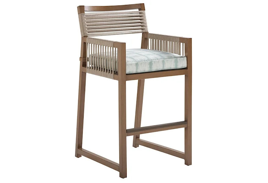 St Tropez Bar Stool by Tommy Bahama Outdoor Living at Johnny Janosik