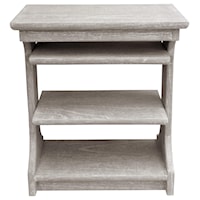 Kennedy Chairside Table (Riverwash+ Finish)