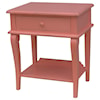 Trade Winds Furniture Accent Tables Scroll Side Table