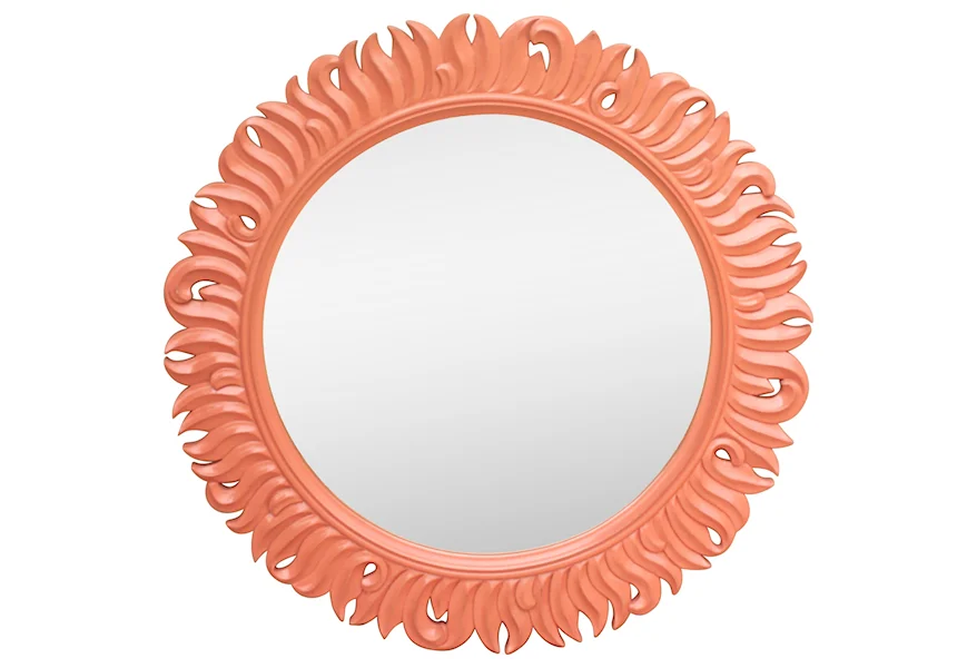 Accents and Accessories Sol Mirror by Trade Winds Furniture at Jacksonville Furniture Mart