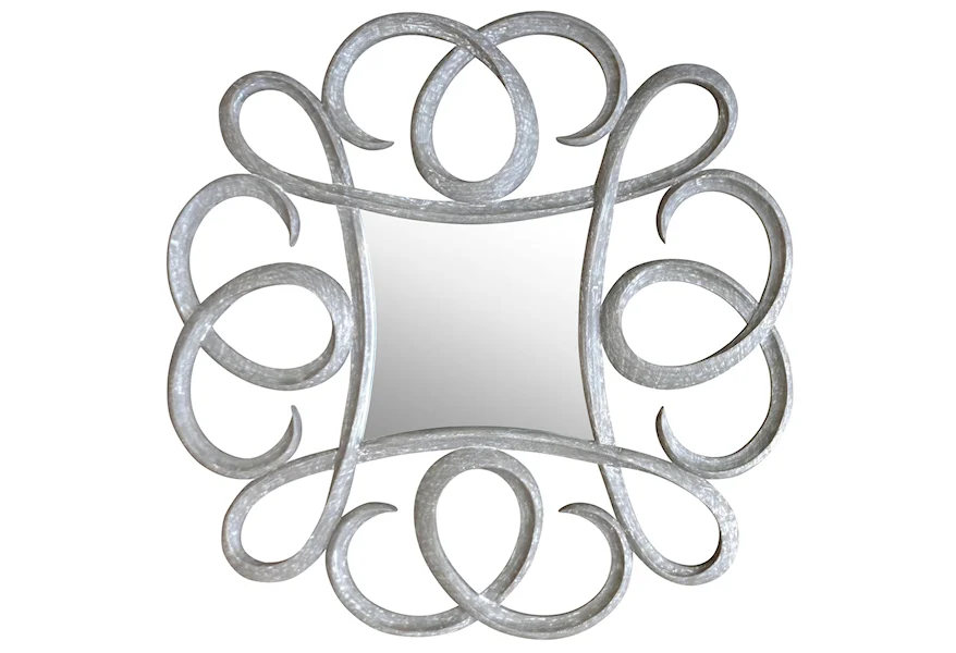 Accents and Accessories Flourish Mirror by Trade Winds Furniture at Jacksonville Furniture Mart