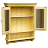 Trade Winds Furniture Accents and Accessories Provincial Mirrored Cabinet