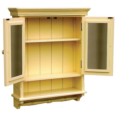 Provincial Mirrored Cabinet