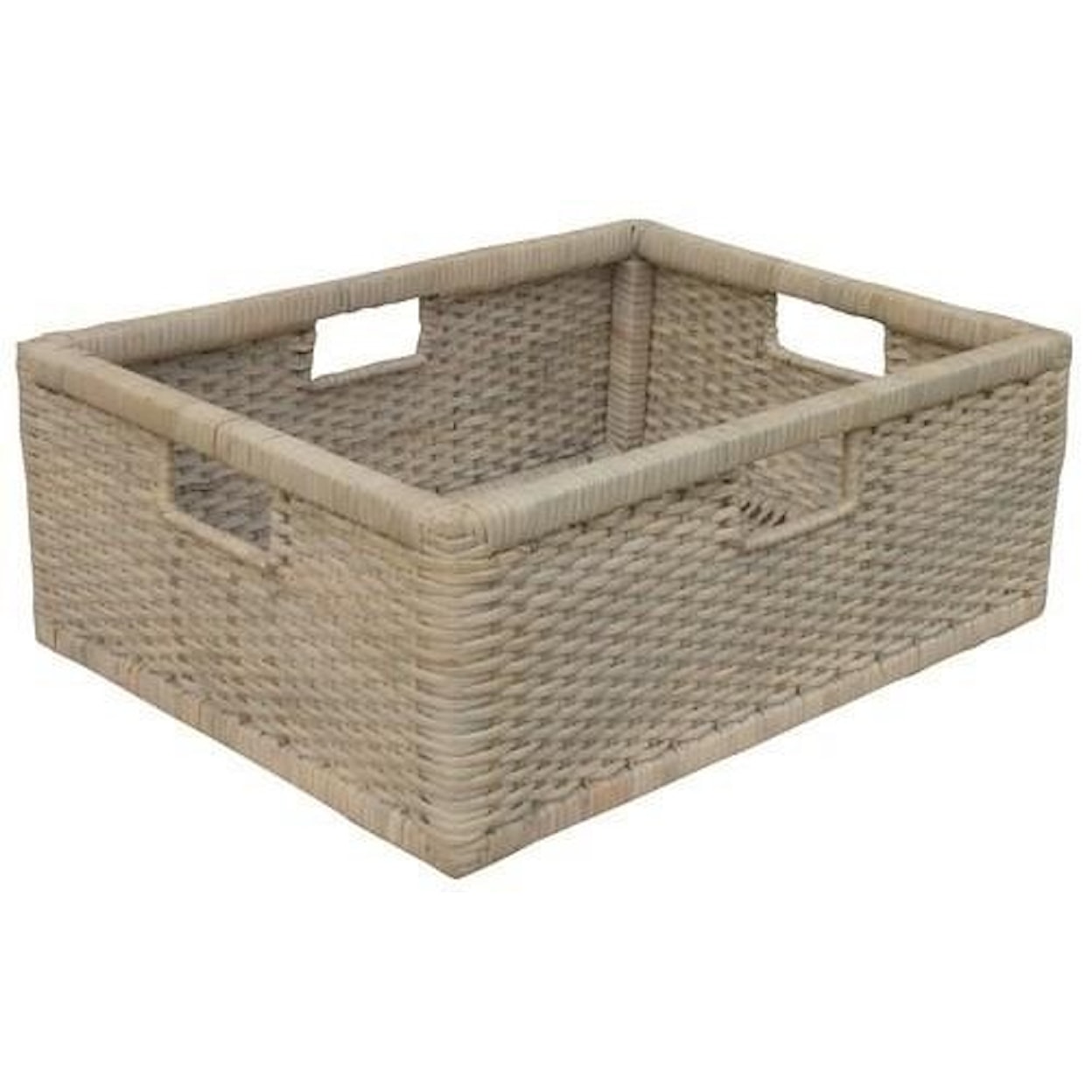 Trade Winds Furniture Accents and Accessories Cane Media Basket