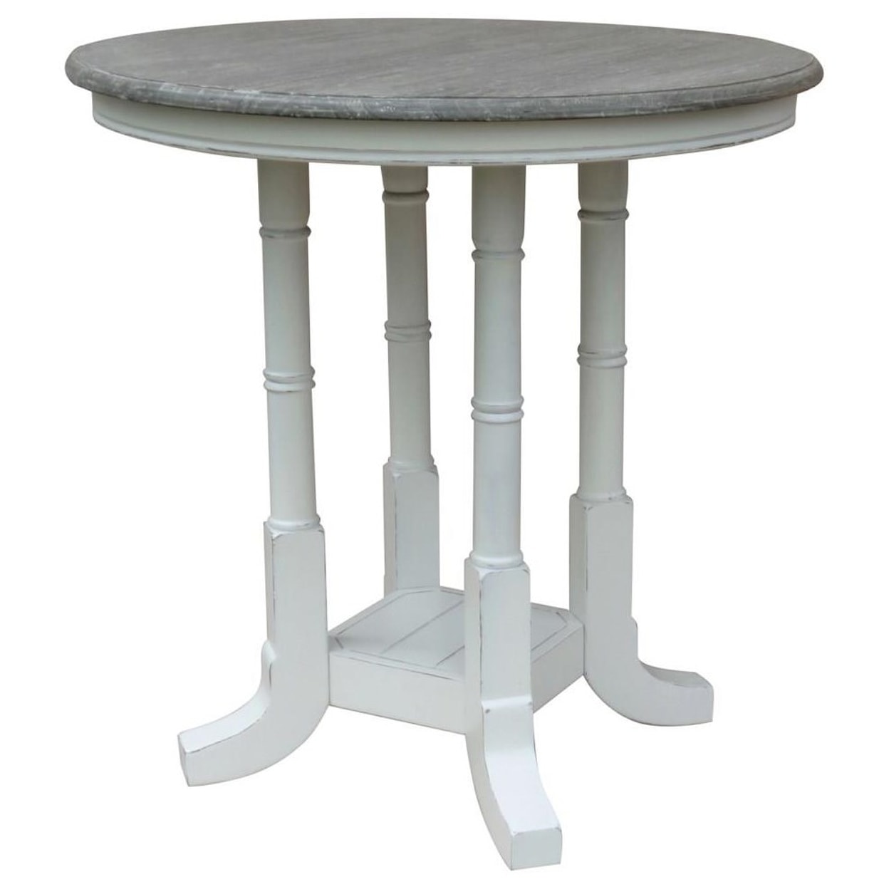Trade Winds Furniture Casual Dining Island Gathering Pub Table