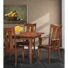 Amish Dining Room Arlington 5-Piece Customizable Table & Chair Set