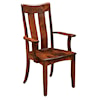 Trailway Amish Wood Arlington 5-Piece Customizable Table & Chair Set