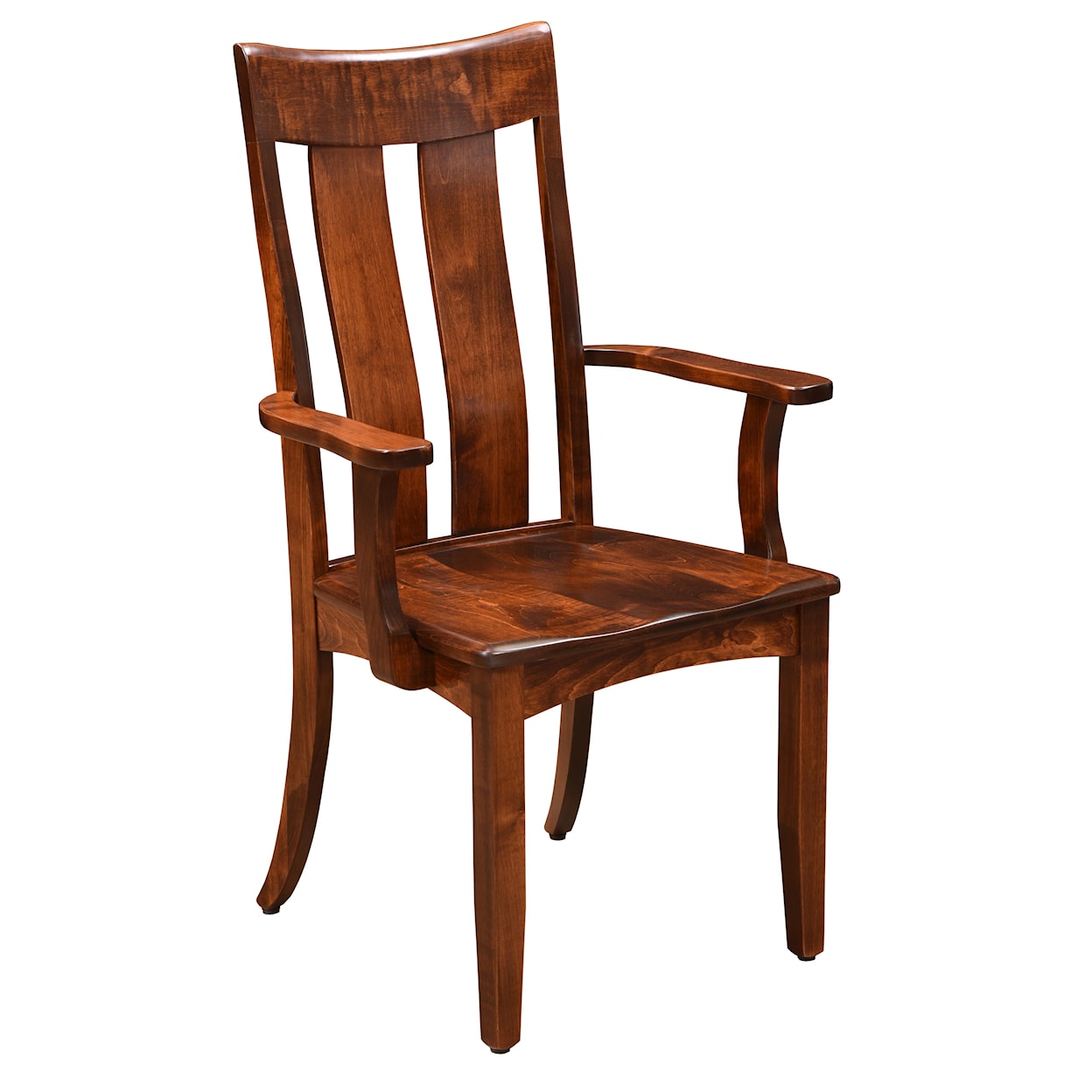 Amish Dining Room Arlington 5-Piece Customizable Table & Chair Set