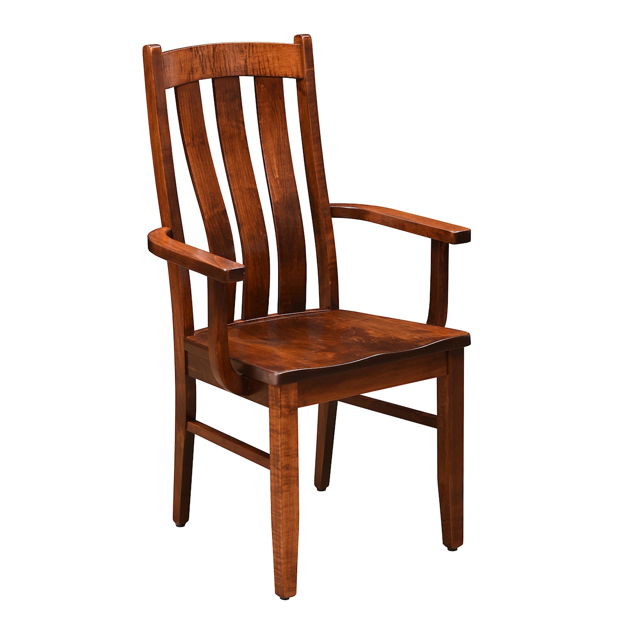 Trailway Wood Arlington <b>Customizable</b> Arm Chair