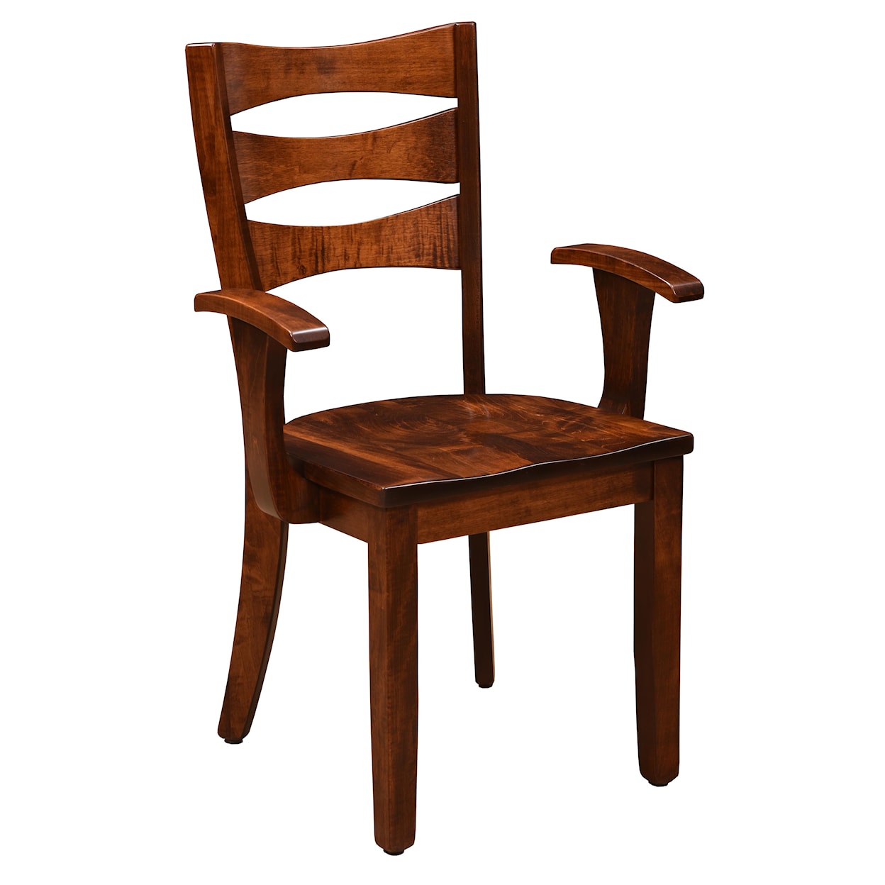 Amish Dining Room Arlington <b>Customizable</b> Arm Chair