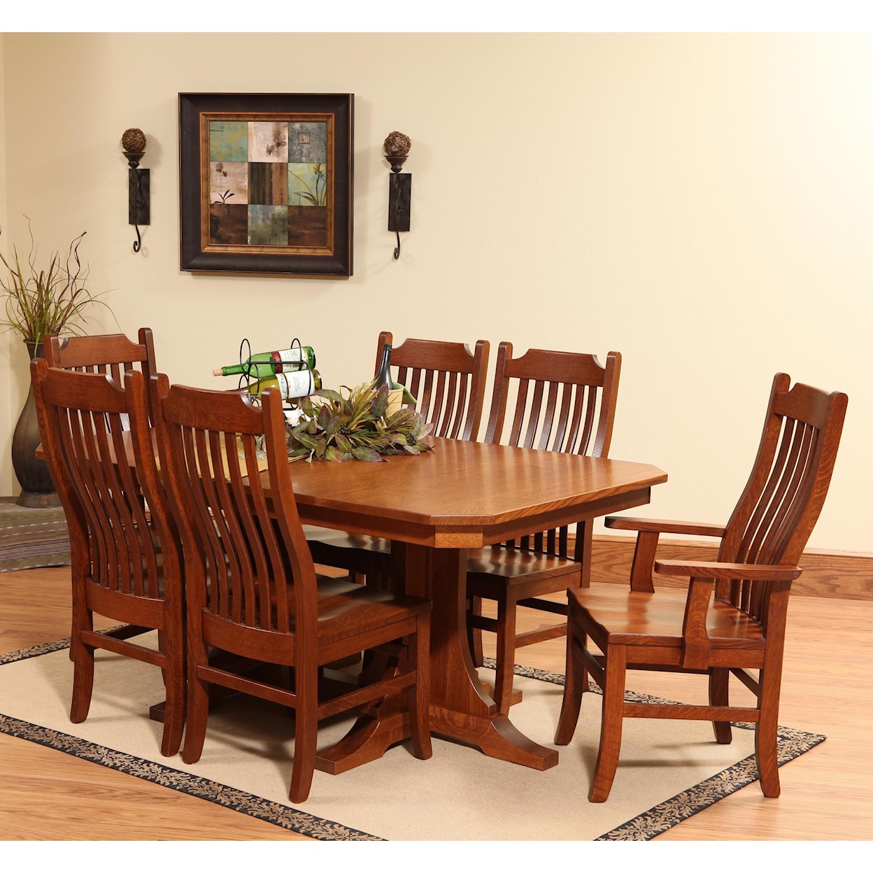 Amish Dining Room Copper Canyon 7 Piece Set