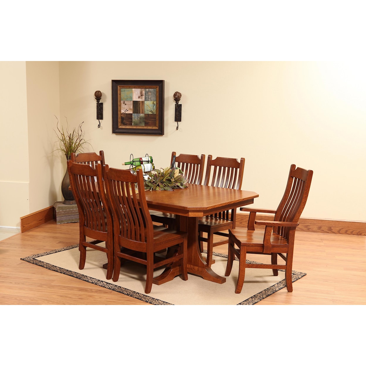 Amish Dining Room Copper Canyon 7 Piece Set