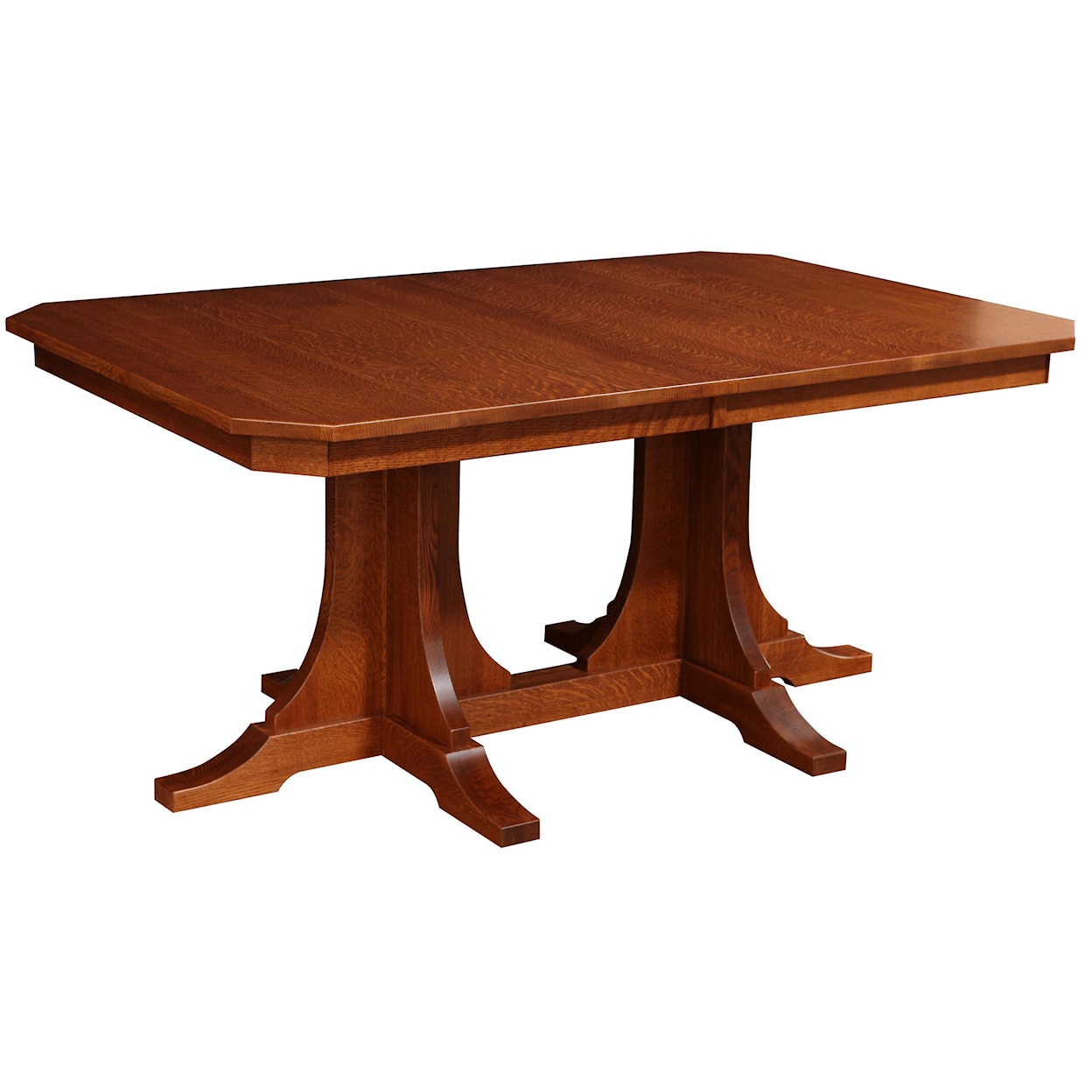 Trailway Wood Copper Canyon Rectangular Dining Table