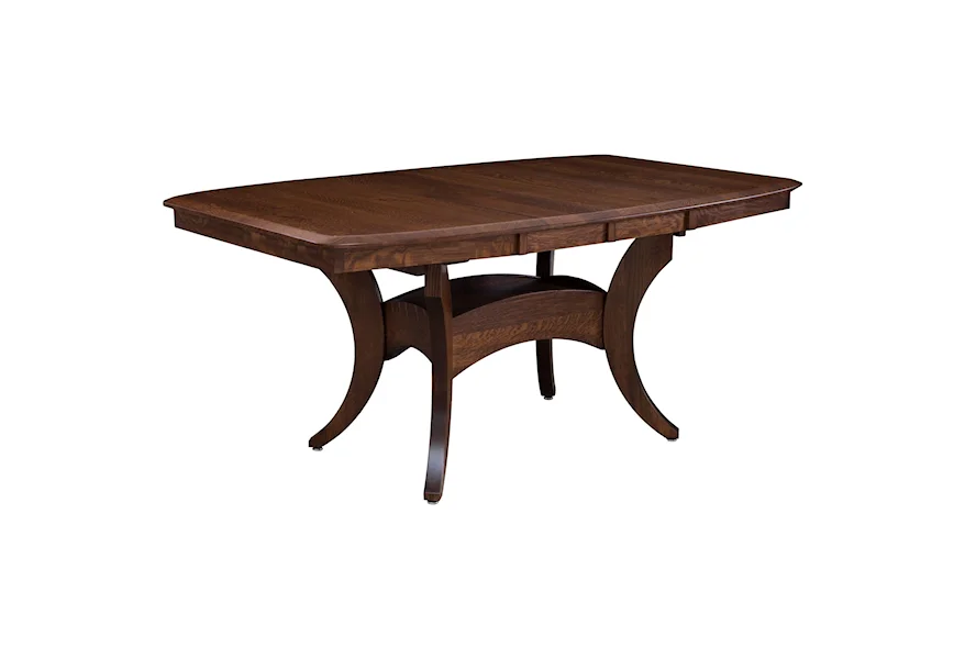 Fort Knox 42x66" Dining Table by Trailway Wood at Darvin Furniture