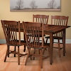 Trailway Wood Santa Monica Table and Chair Set