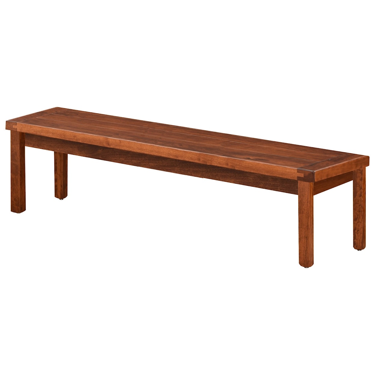 Trailway Amish Wood Sutter Mills 48" Dining Bench