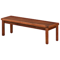 58" Customizable Dining Bench