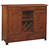 Trailway Wood Sutter Mills Wine Server