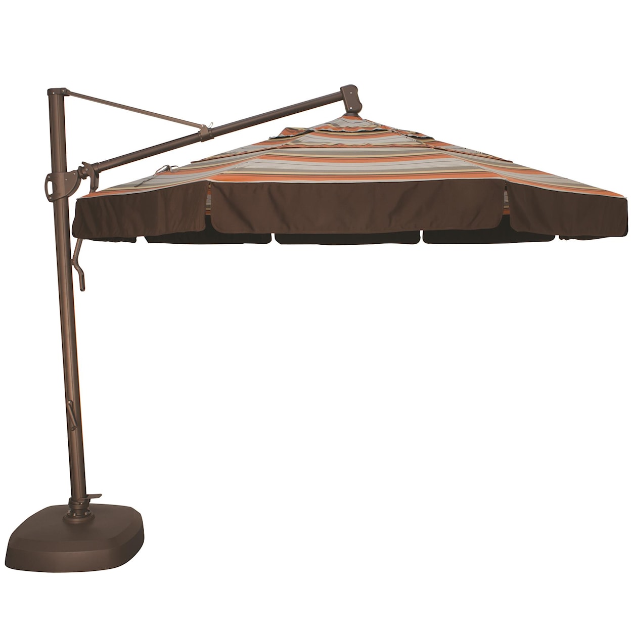 Treasure Garden Cantilever Umbrellas 11' Cantilever Octagonal Umbrella