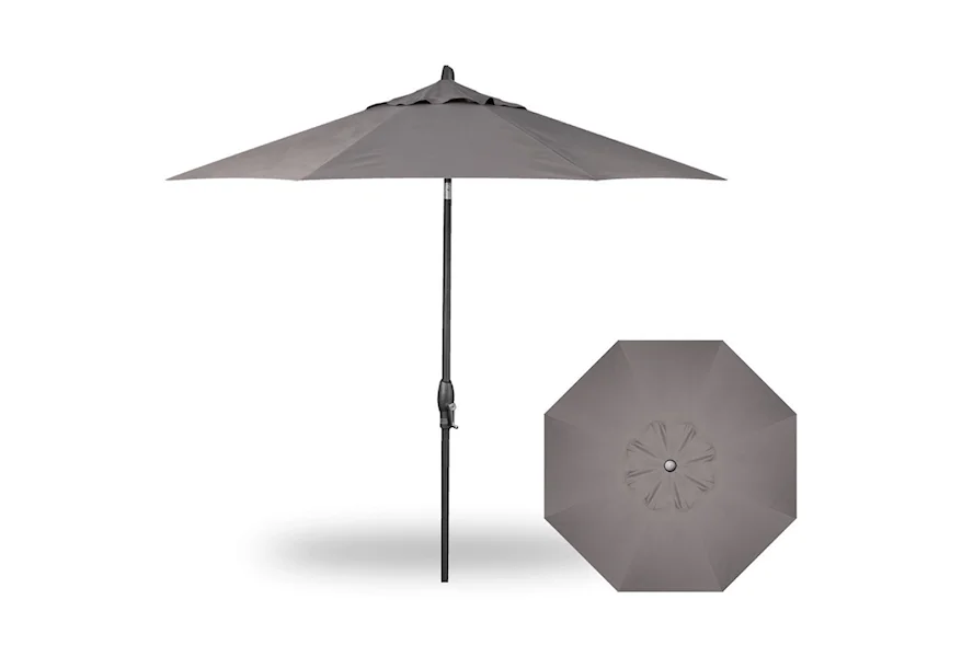 Market Umbrellas 9' Auto Tilt Umbrella by Treasure Garden at Wilson's Furniture