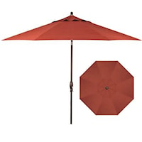 11' Auto Tilt Market Umbrella