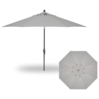 11' Auto Tilt Market Umbrella