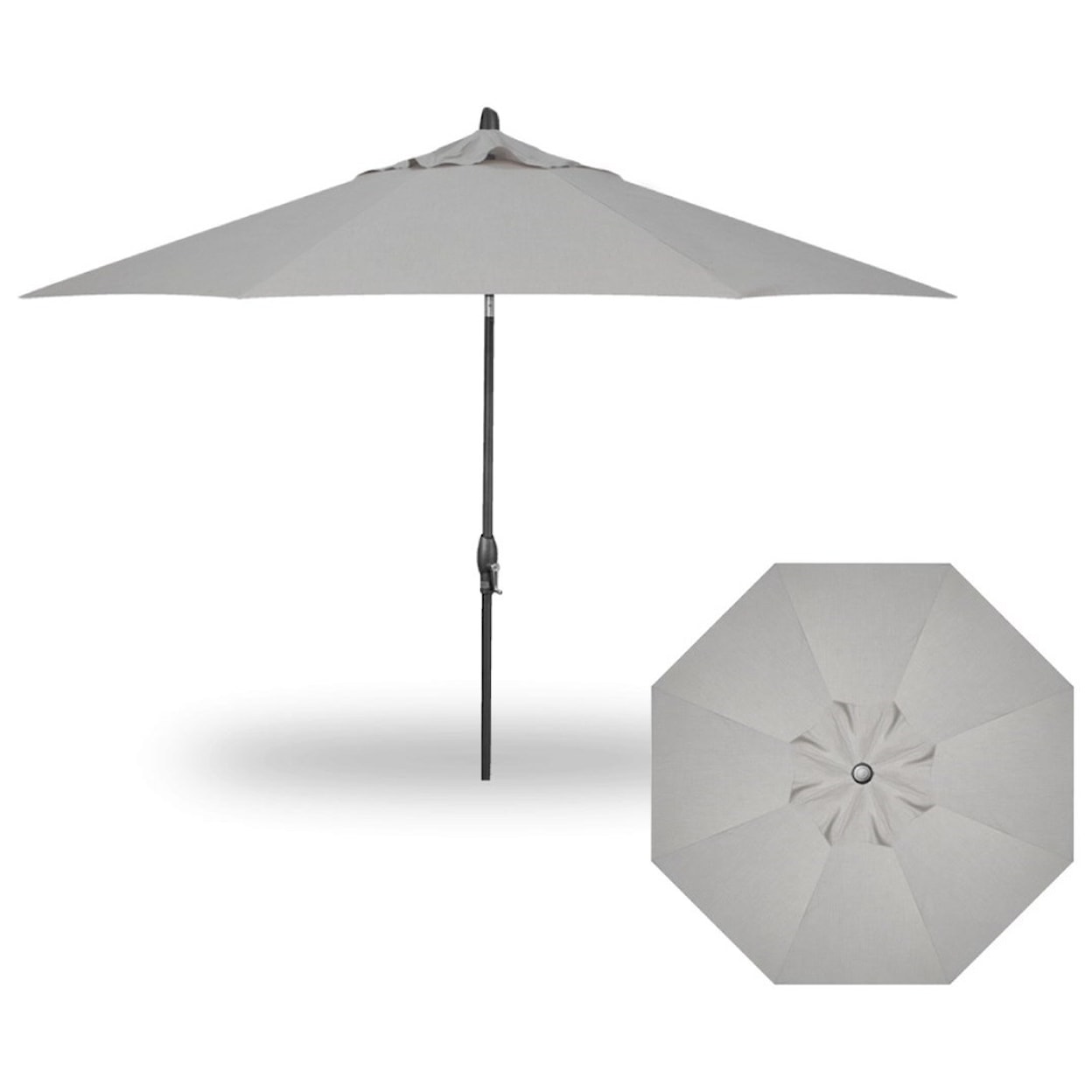 Treasure Garden Market Umbrellas 11' Auto Tilt Market Umbrella